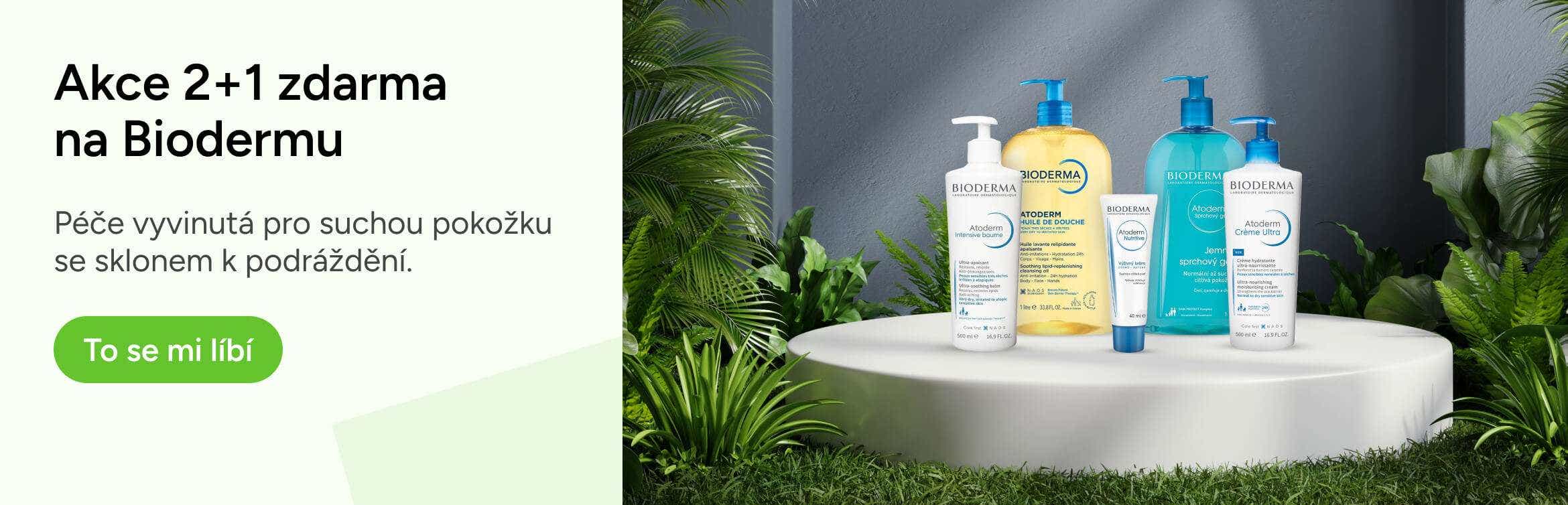 Bioderma 2+1 značka