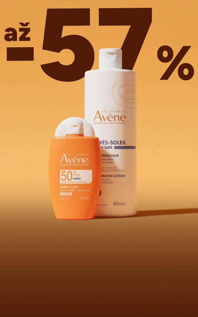 Sleva až  57 % na Avène