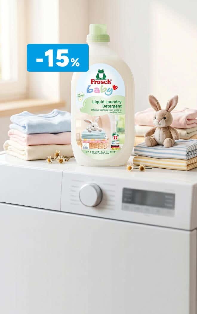 Sleva 15 % na Frosch