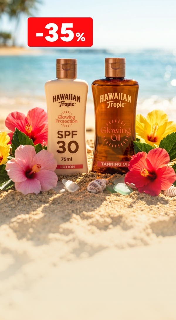 -35 % na Hawaiian&nbsp;Tropic