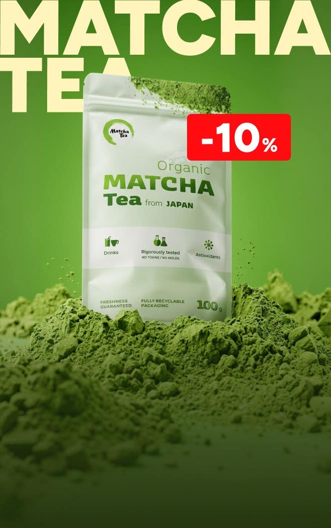 Sleva 10 % na Matcha Tea