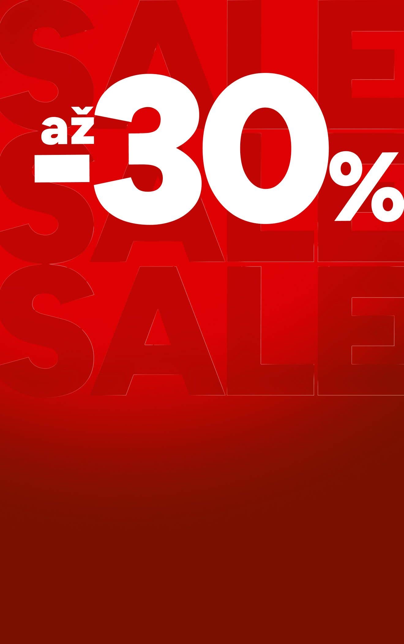 Extra slevy až 30 %