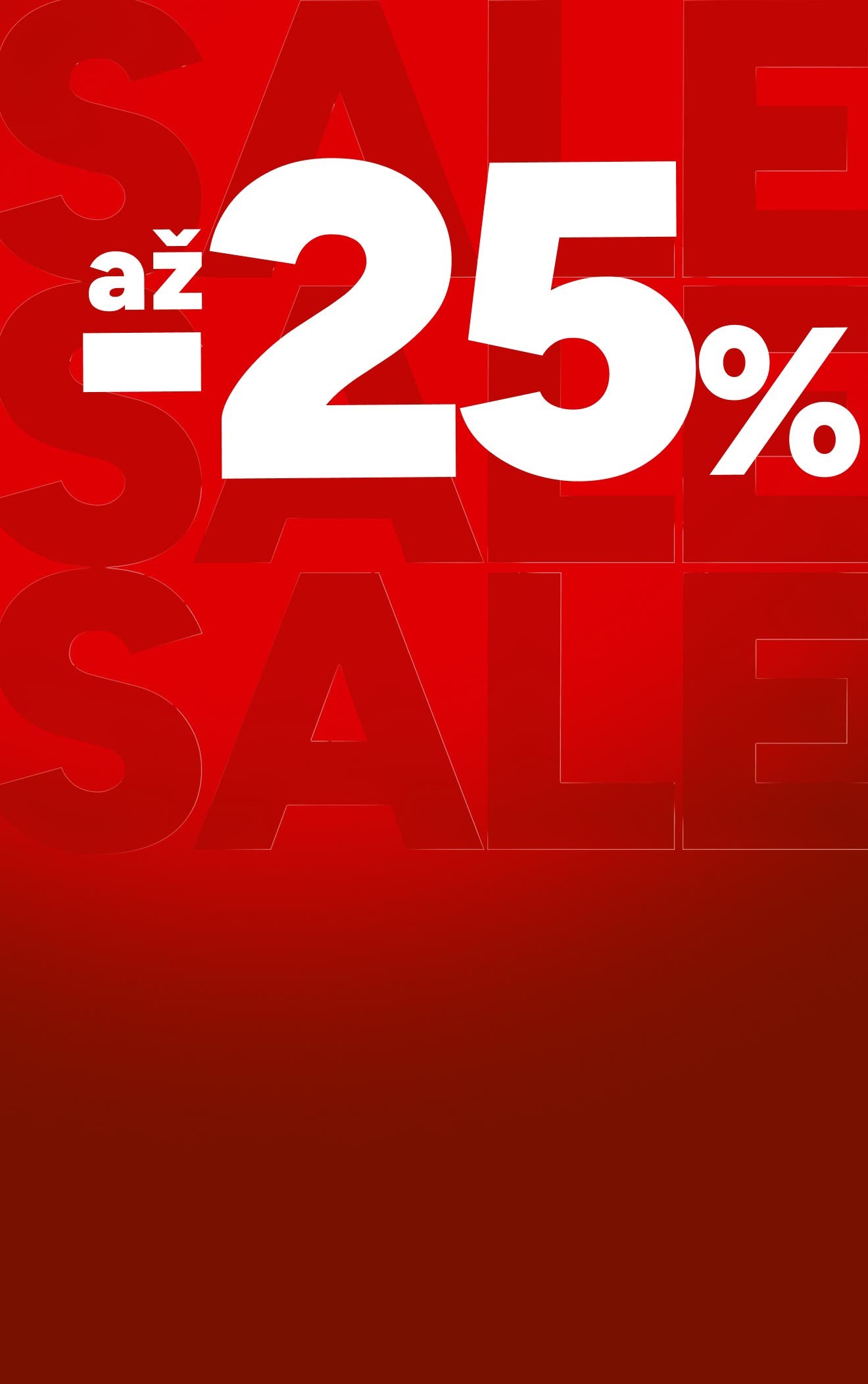 Extra slevy až 25 %