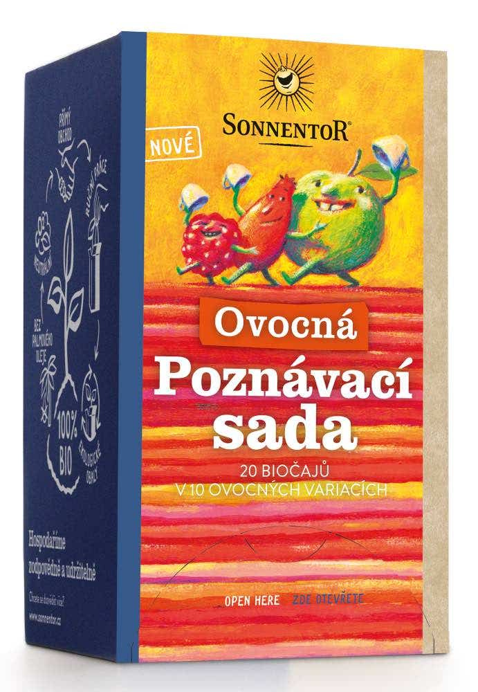 Sonnentor Ovocná Poznávací sada BIO 20 sáčků