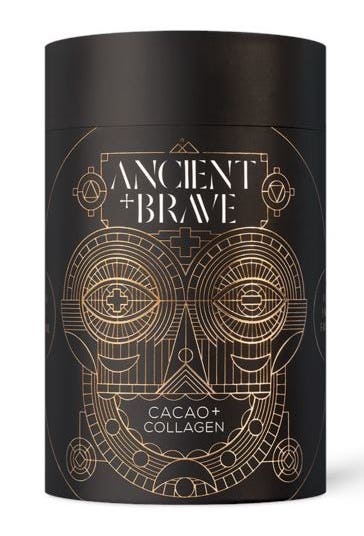 Ancient+Brave - Cacao + Grass Fed Collagen, 250g Obrázek