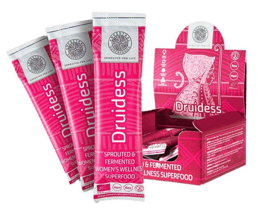 Ancestral Superfoods Druidess – Pro podporu zdraví a krásy žen BIO 10 g balení 10 sáčků
