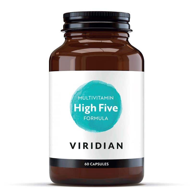 Viridian Nutrition Multivitamin High Five Formula komplexní multivitamín s minerály 60 cps