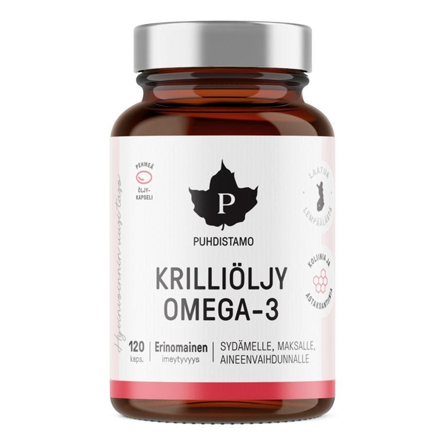 Puhdistamo Super Omega 3 cps.120 koupíte na Vitalpoint.cz