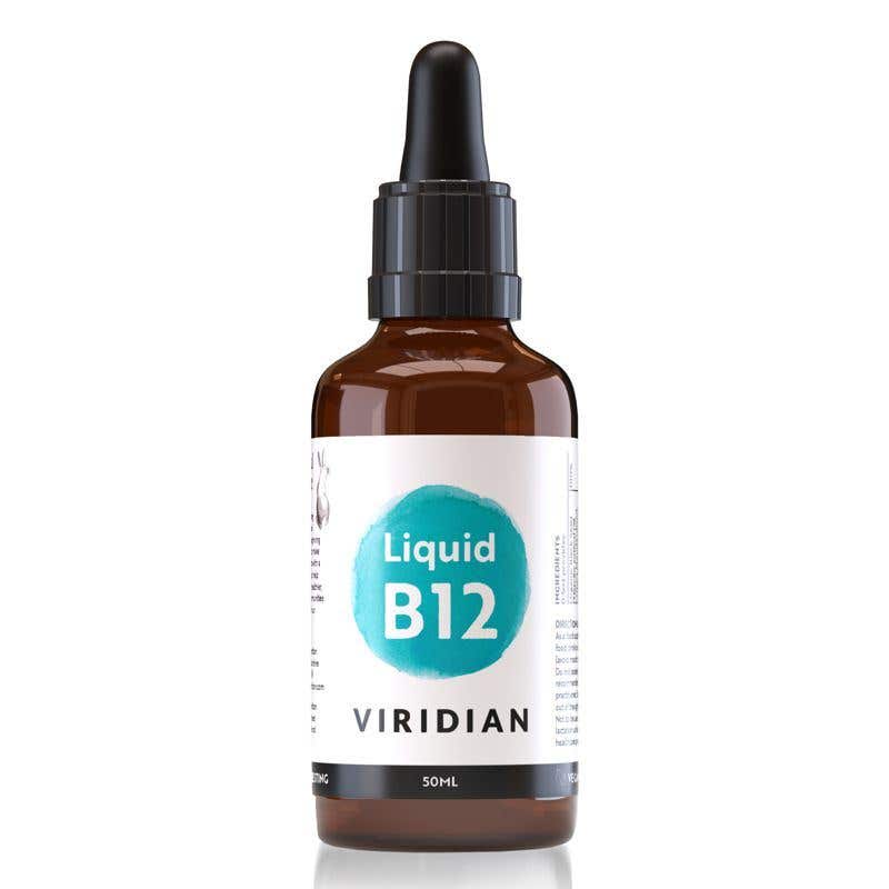 Viridian Liquid Vitamin B12 500 g 50 ml