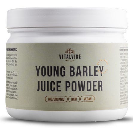 Vitalvibe 100% šťáva z mladého ječmene prášek BIO 200 g
