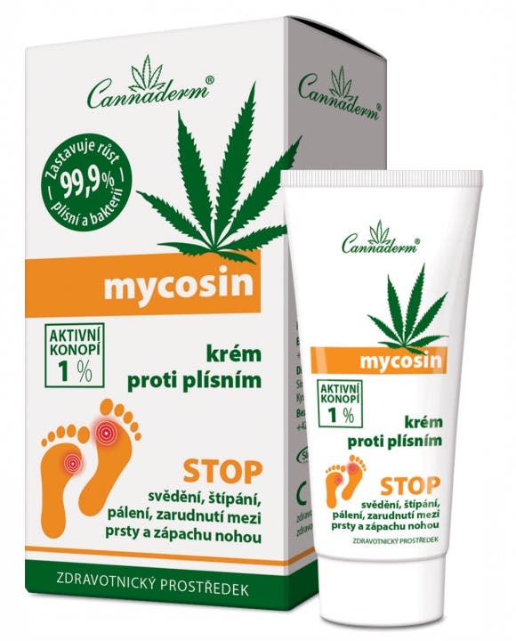 Cannaderm Mycosin krém proti plísním 30 g
