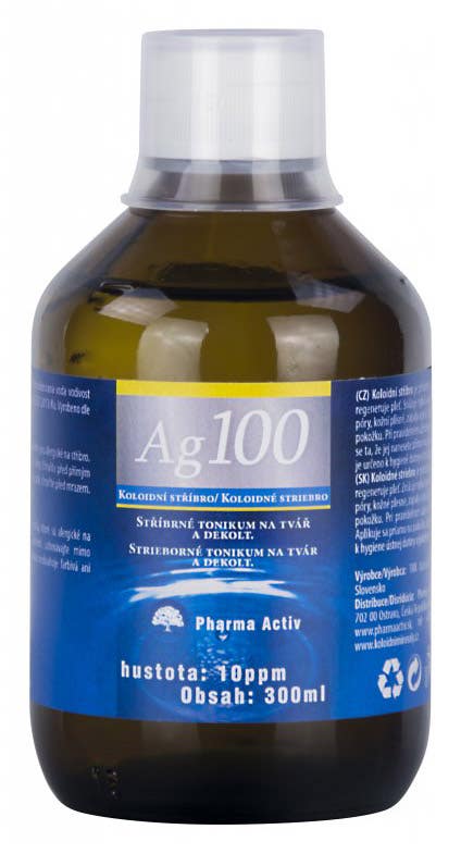 Pharma Activ Koloidní stříbro Ag100 10ppm 300ml