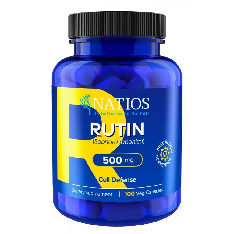 Natios Rutin 500 mg 100 kapslí