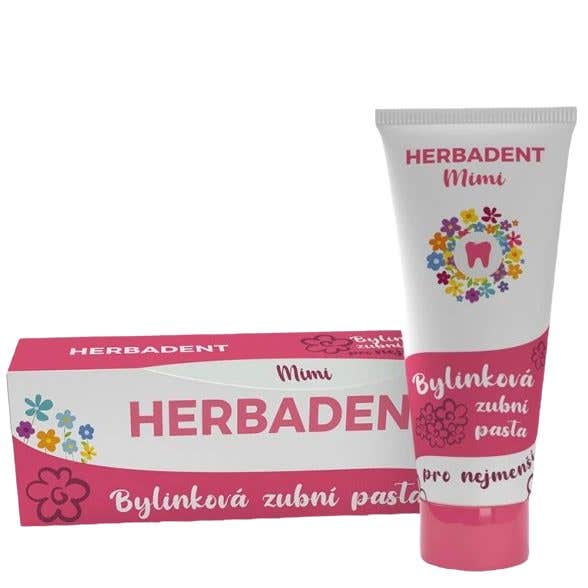 HERBADENT MIMI Bylinková zubní pasta pro nejmenší 50 g