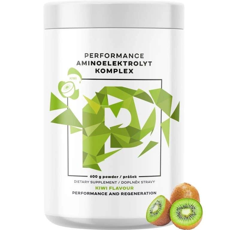 BrainMax Performance Amino Elektrolyt Komplex, EAA + Elektrolyty, 600g Příchuť: Kiwi