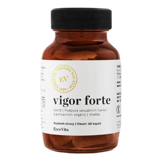 Ecce Vita Vigor forte 60 kapslí koupíte na Vitalpoint.cz