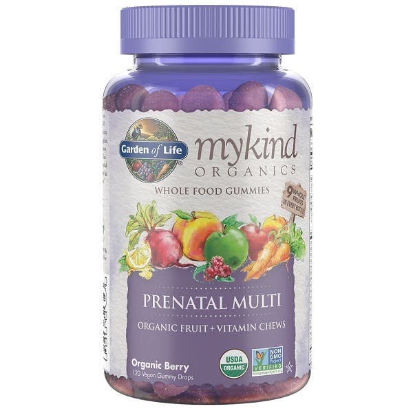 Garden of life Mykind Prenatal gummy, multivitamín pro těhotné ženy, 120 gumových bonbónů Obrázek