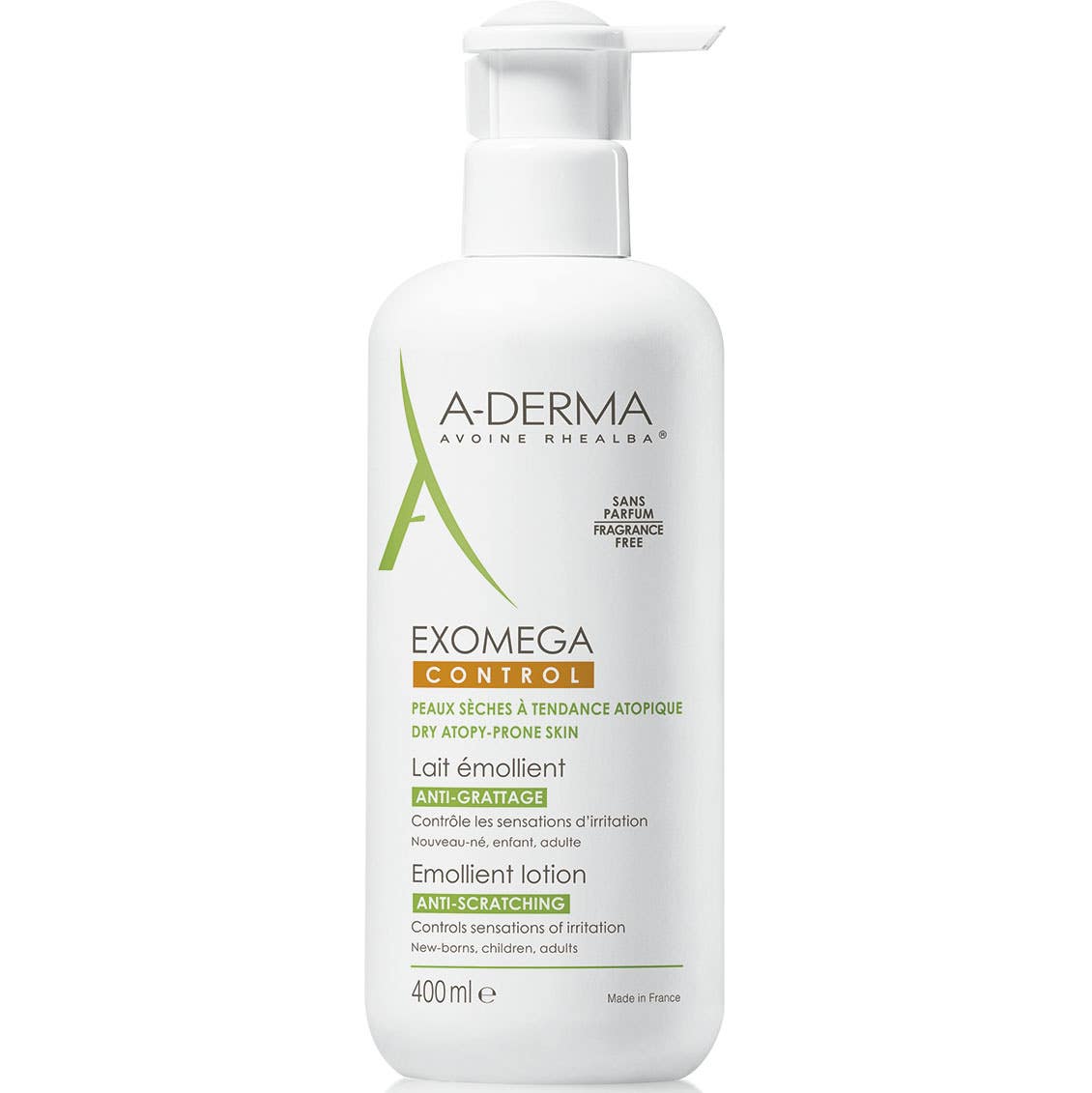 A-Derma Exomega Control Emolienční mléko 400ml