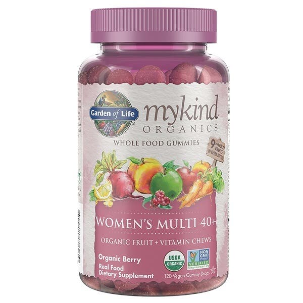 Garden of life Mykind Women gummy, multivitamín pro ženy 40+, 120 gumových bonbónů Obrázek