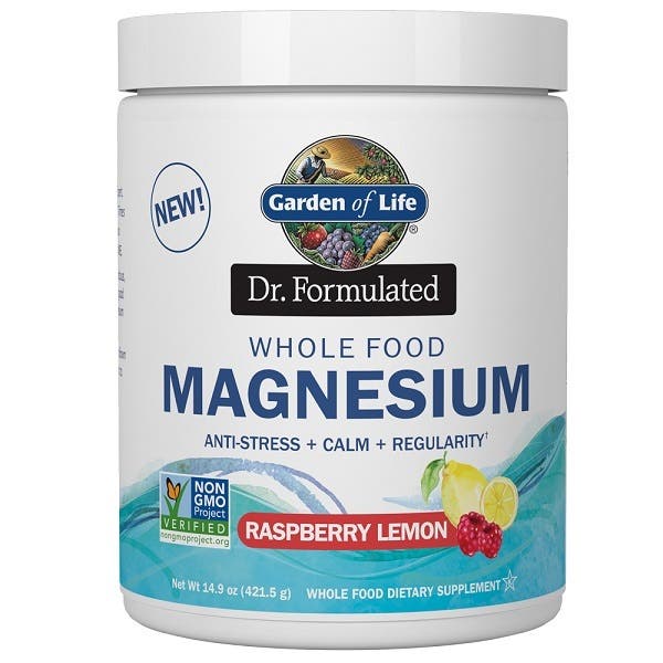 Garden of Life - Magnesium Dr. Formulated (hořčík) - malina a citrón, 421,5 g Obrázek