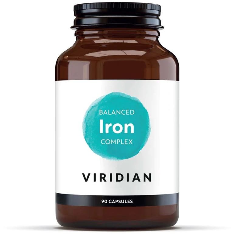Viridian Balanced Iron Complex 90 kapslí Obrázek