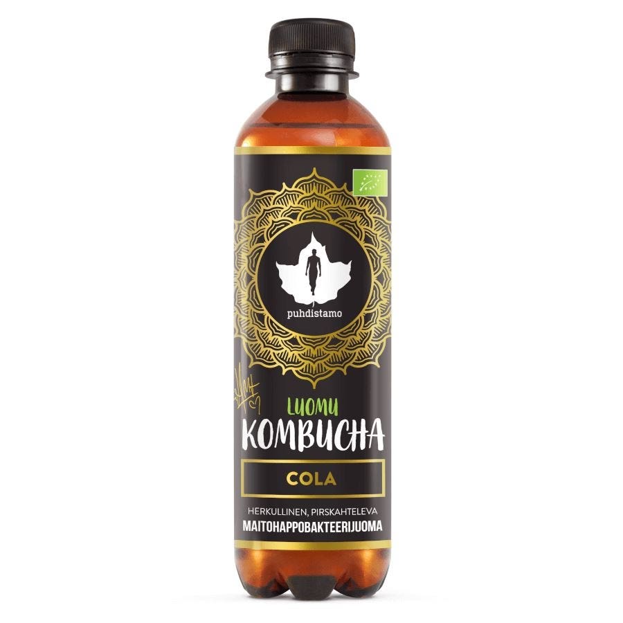 Puhdistamo Kombucha cola BIO 370 ml
