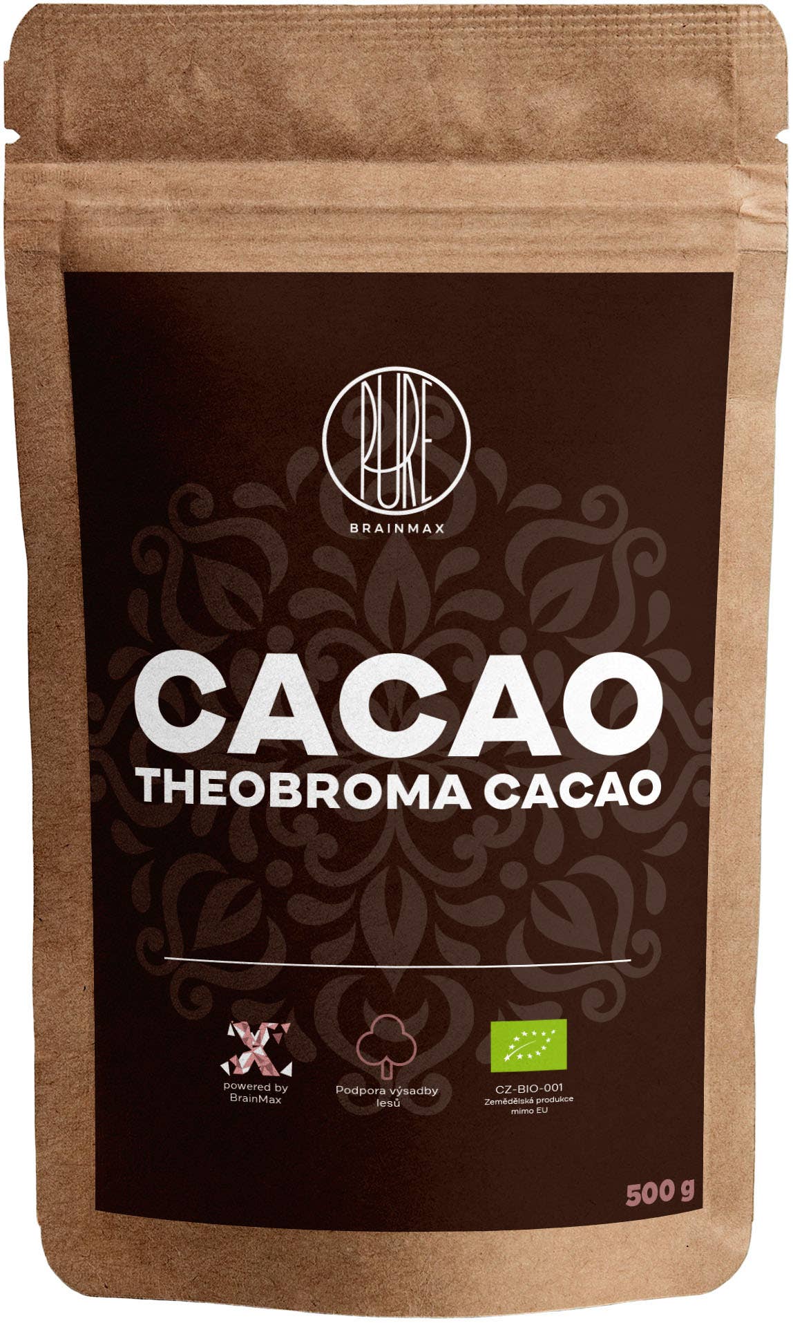 BrainMax Pure Cacao, Bio Kakao z Peru, 500 g Obrázek