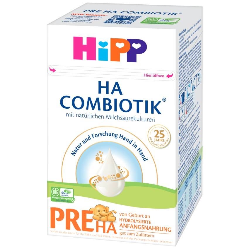 HiPP PRE HA Combiotik kojenecká výživa 600g koupíte na Vitalpoint.cz