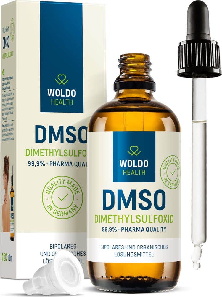 WoldoHealth DMSO dimethylsulfoxid 99,9% 100 ml