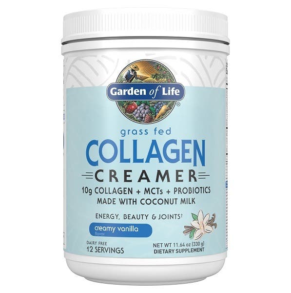 Garden of Life Collagen Creamer kolagen s probiotiky příchuť Vanilla 330 g