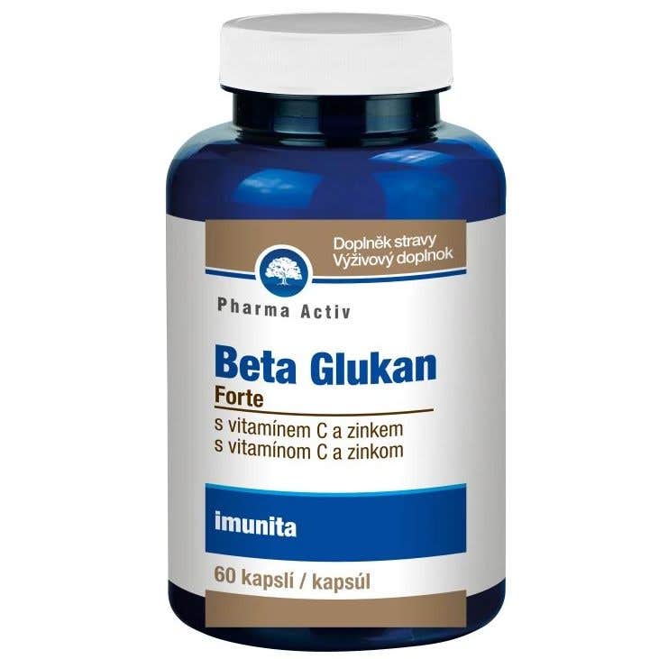 Beta Glukan Forte vitamín C a zinek cps.60 koupíte na Vitalpoint.cz
