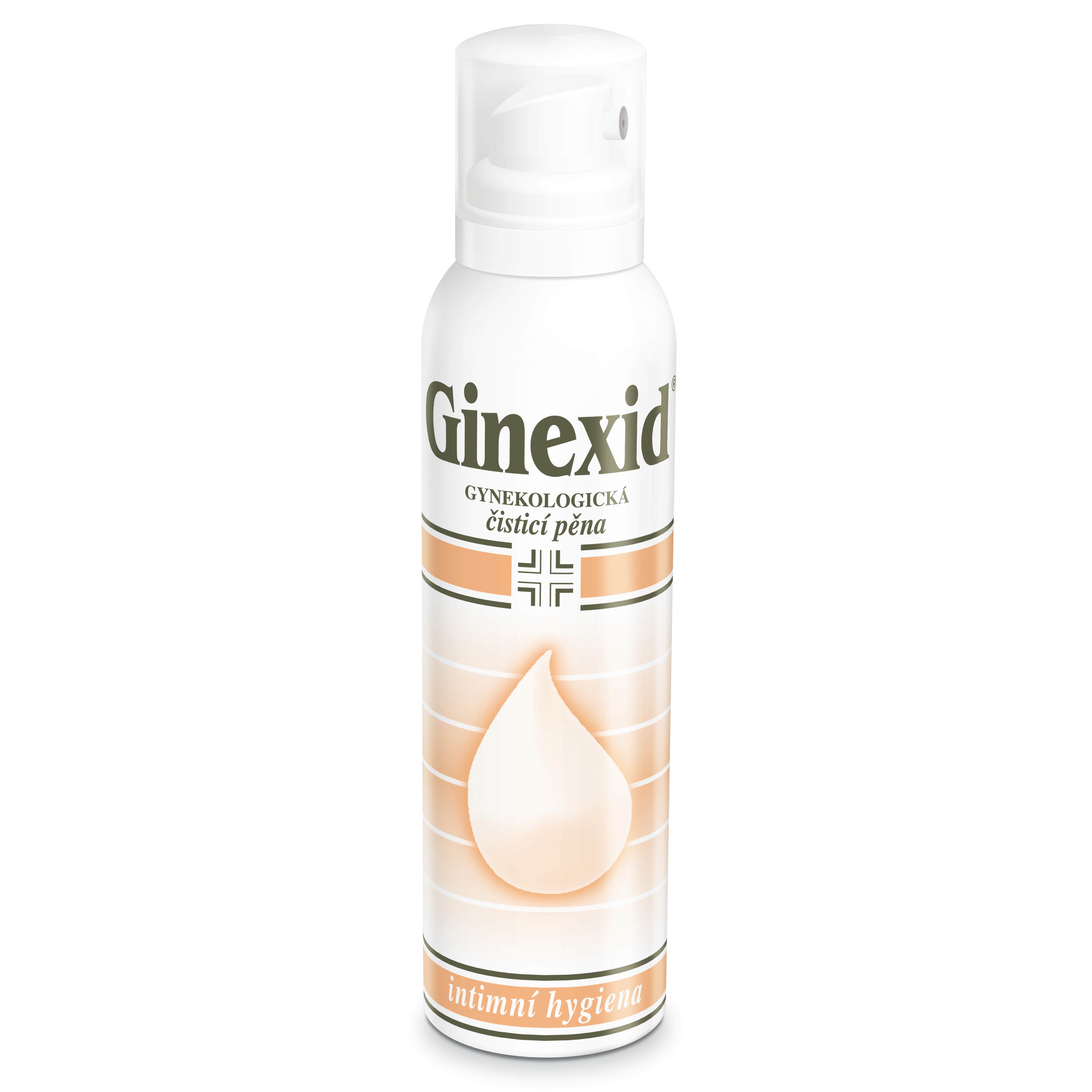 Ginexid gynekologická mycí pěna 150ml koupíte na Vitalpoint.cz