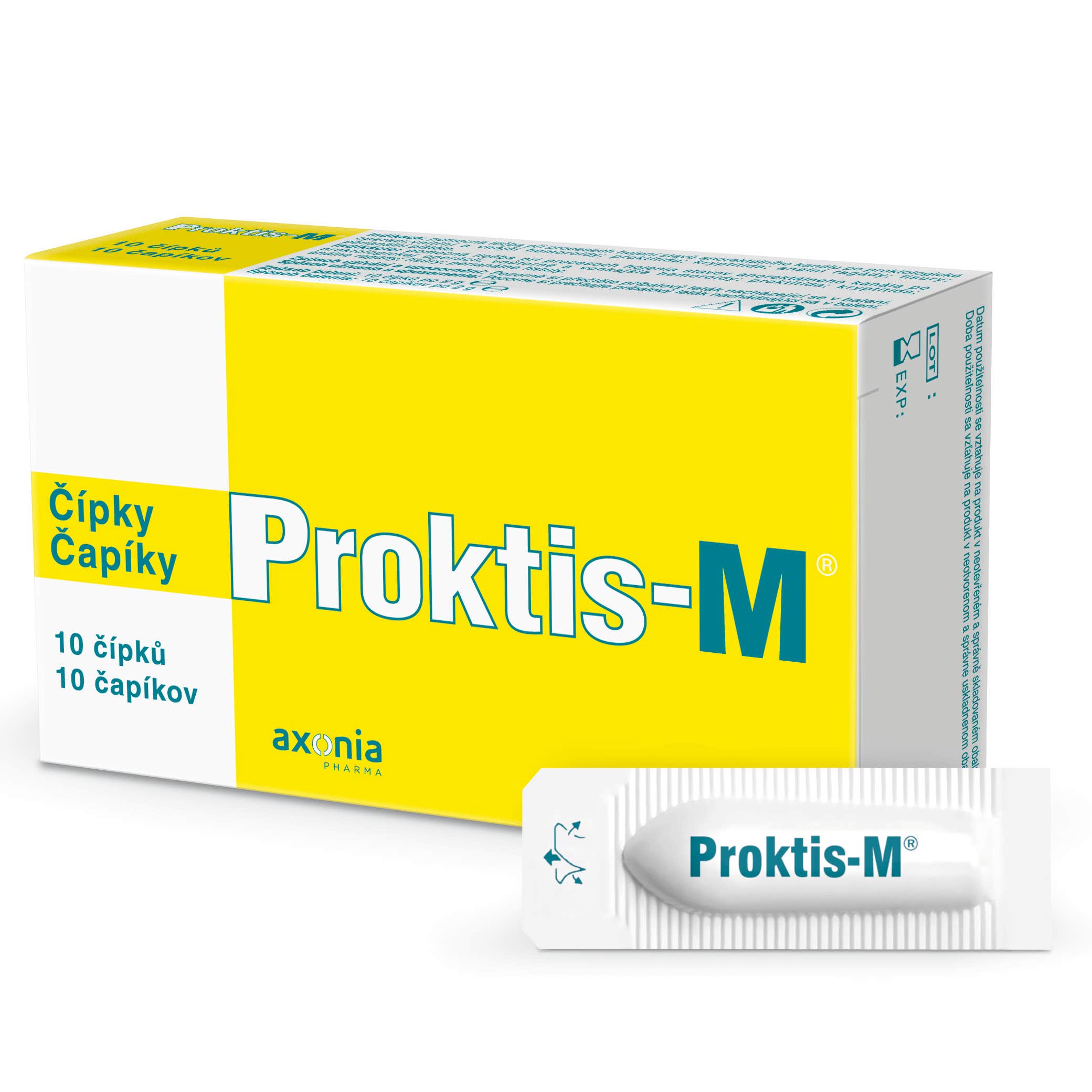 Proktis-M Rektální čípky 10x2g