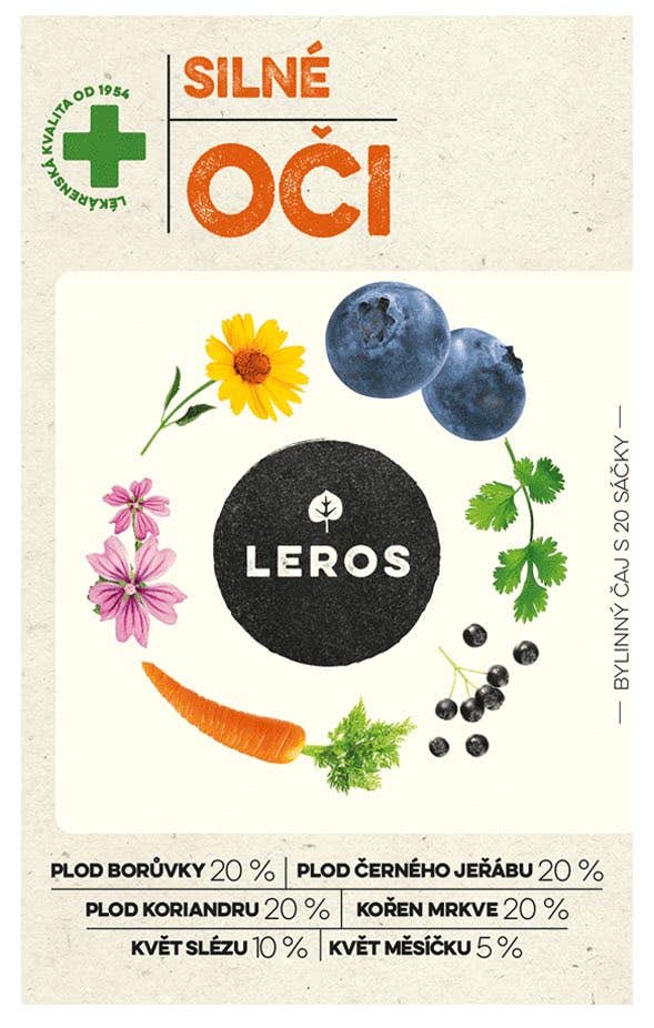 Leros Silné oči 20 sáčků