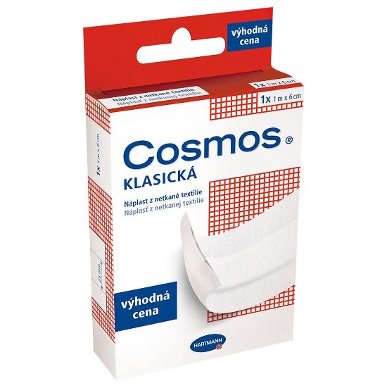 Cosmos Náplast klasická z netkaná textilie 6 cm x 1 m