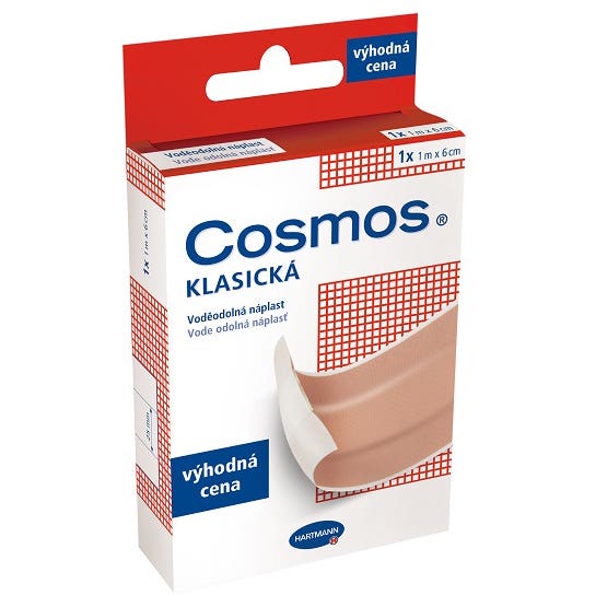 Cosmos Náplast klasická voděodolná 6 cm x 1 m