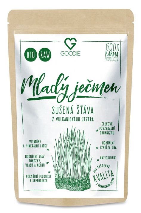 Goodie Mladý ječmen šťáva RAW BIO 150 g