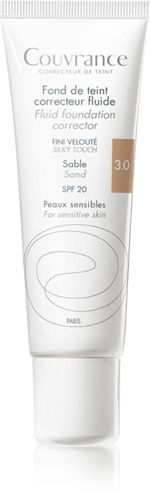 Avene Couvrance Tekutý make-up SPF20 tmavší odstín (3.0) 30 ml