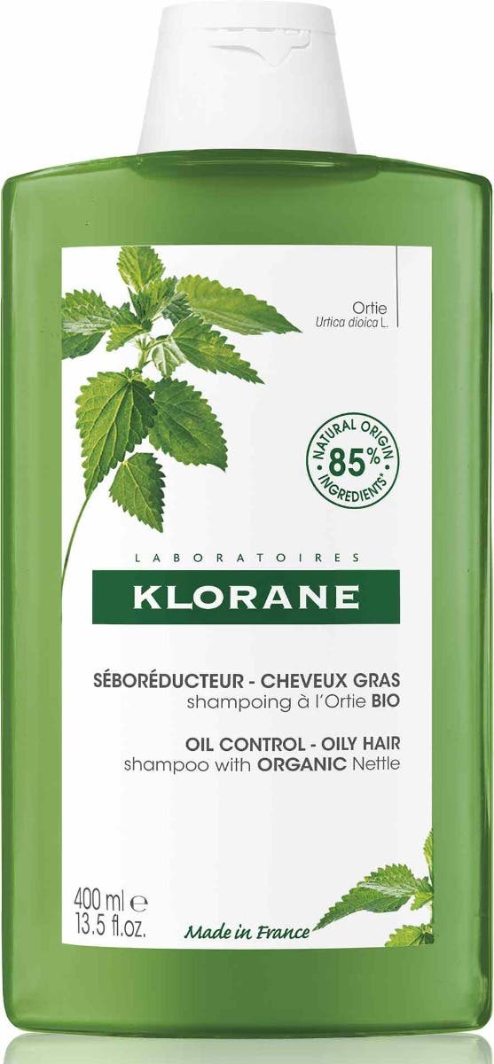 Klorane Šampon s BIO kopřivou na mastné vlasy 400 ml