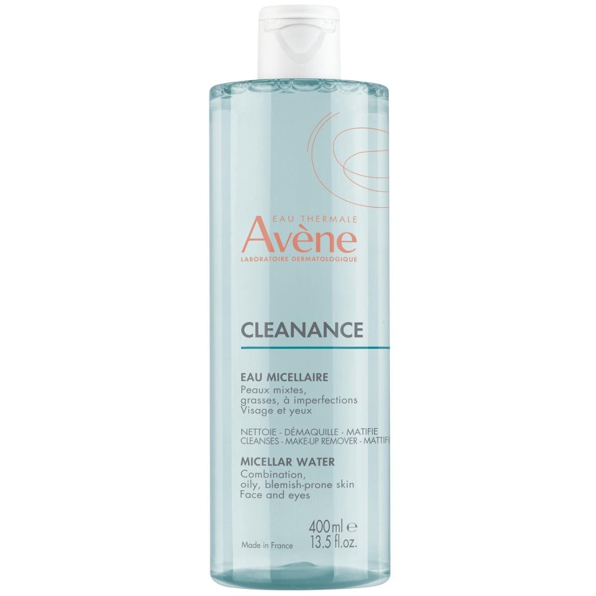 Avene Cleanance Micelární voda pro citlivou pleť se sklonem k akné 400 ml Obrázek