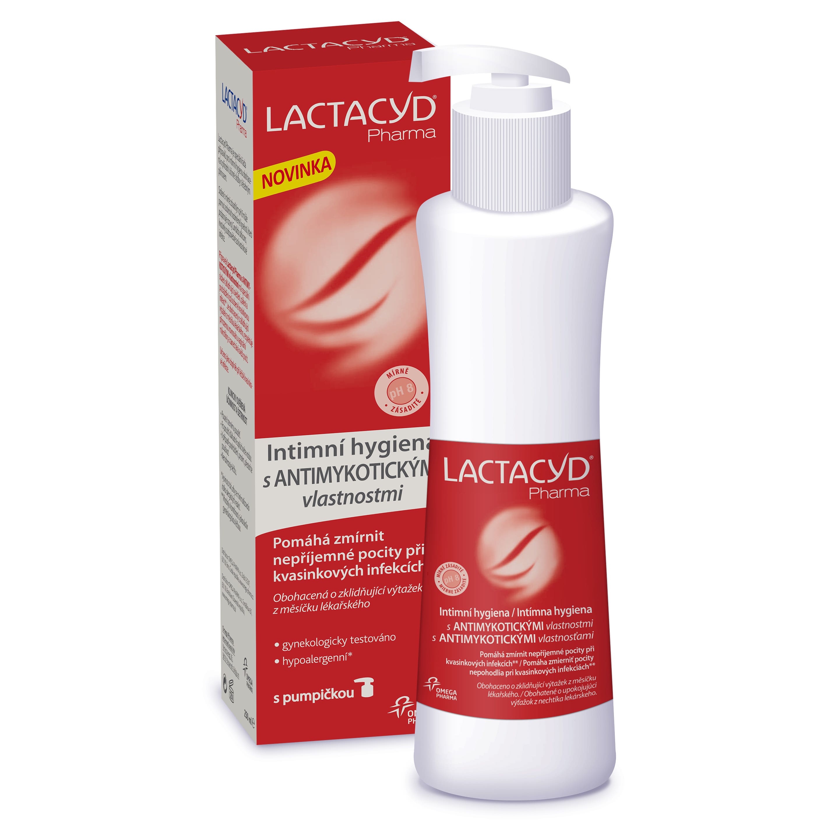Lactacyd Pharma antimykotický 250ml koupíte na Vitalpoint.cz