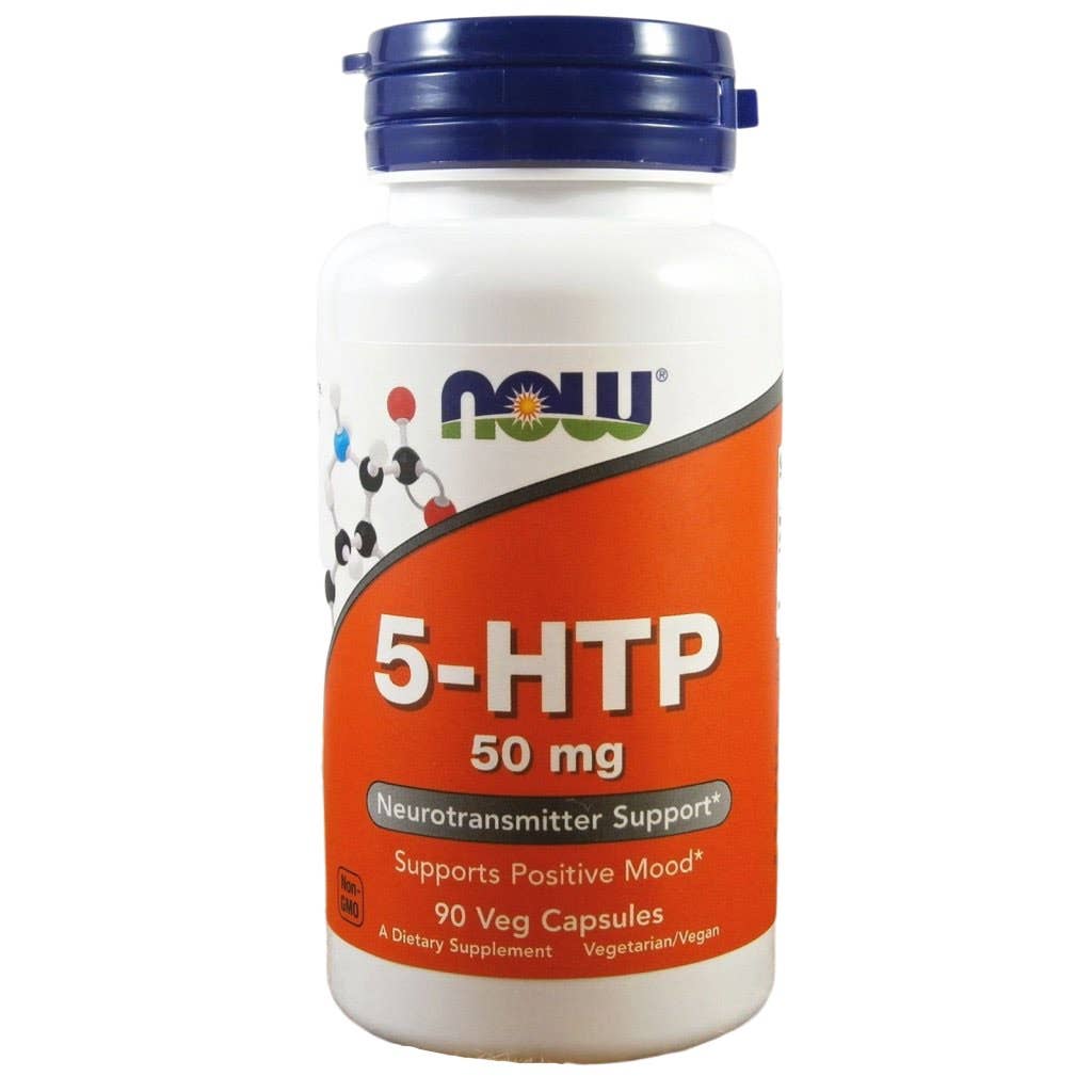 Now® Foods NOW 5-HTP, 50 mg, 90 rostlinných kapslí Obrázek