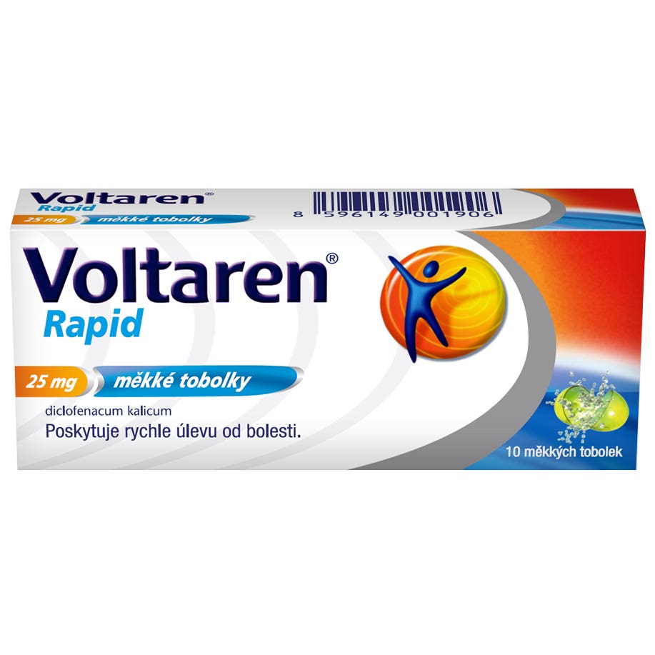 Voltaren Rapid 25mg 10 kapslí