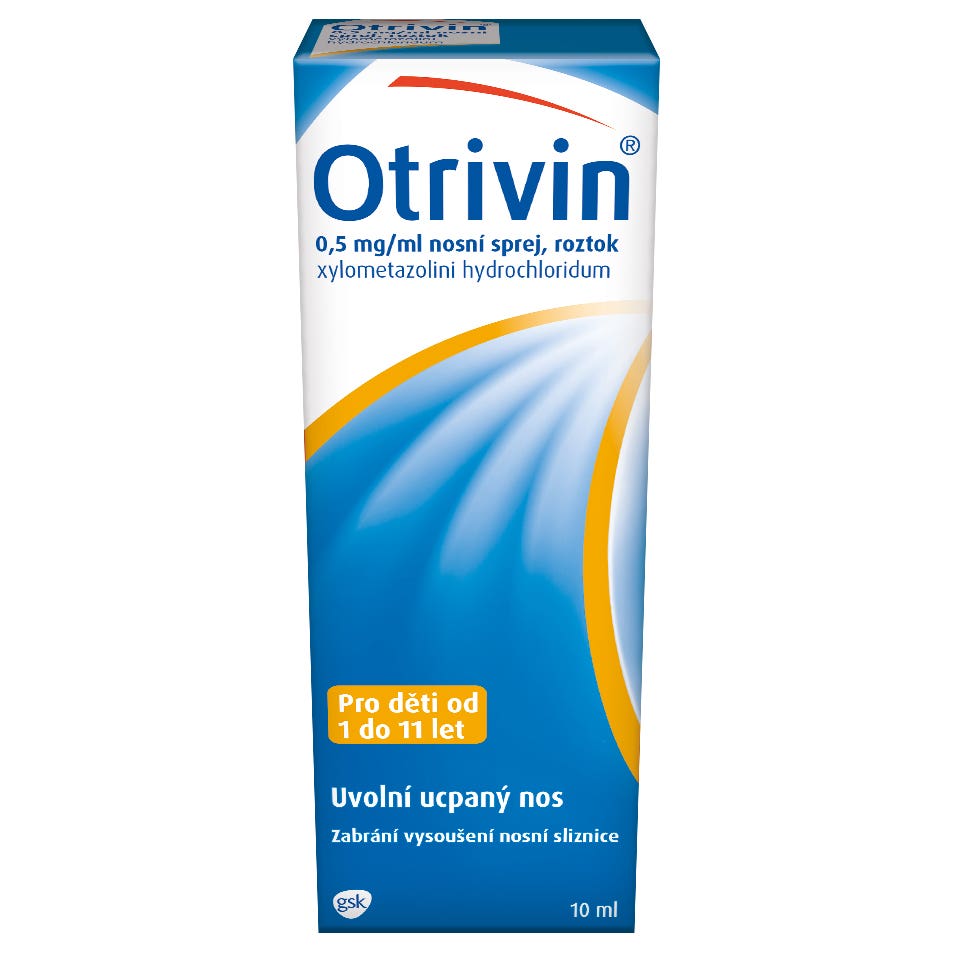 Otrivin 0,5mg/ml sprej 10ml