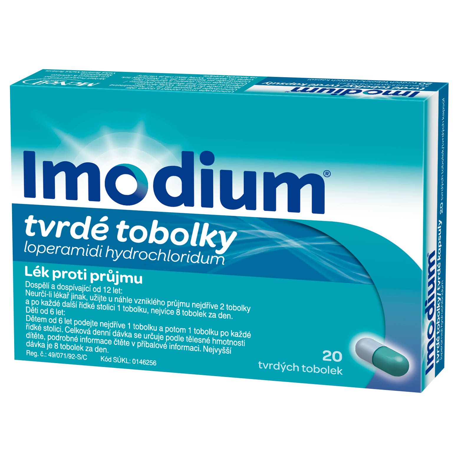 Imodium 20 tvrdých tobolek