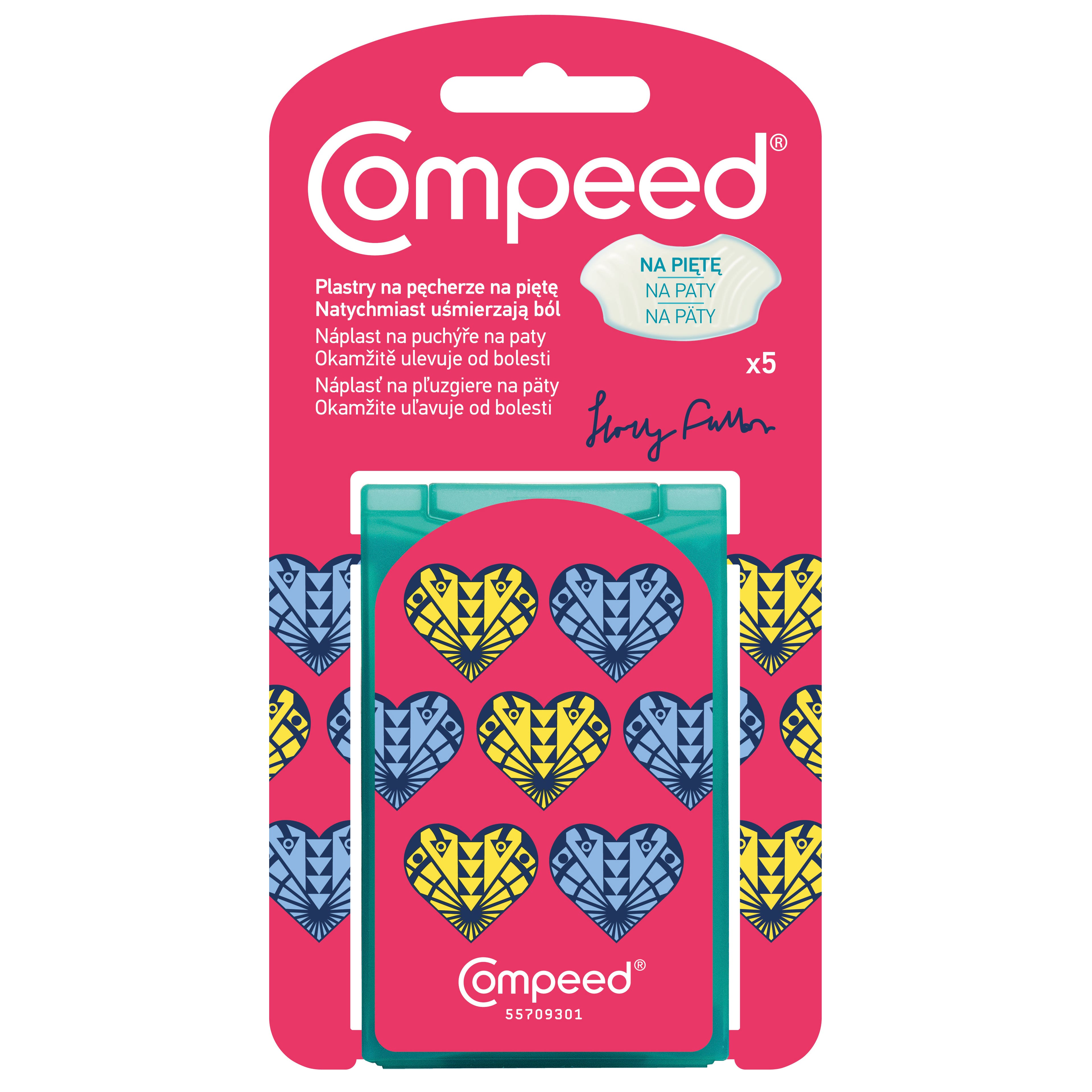 Compeed Náplast na puchýře a na paty 5ks