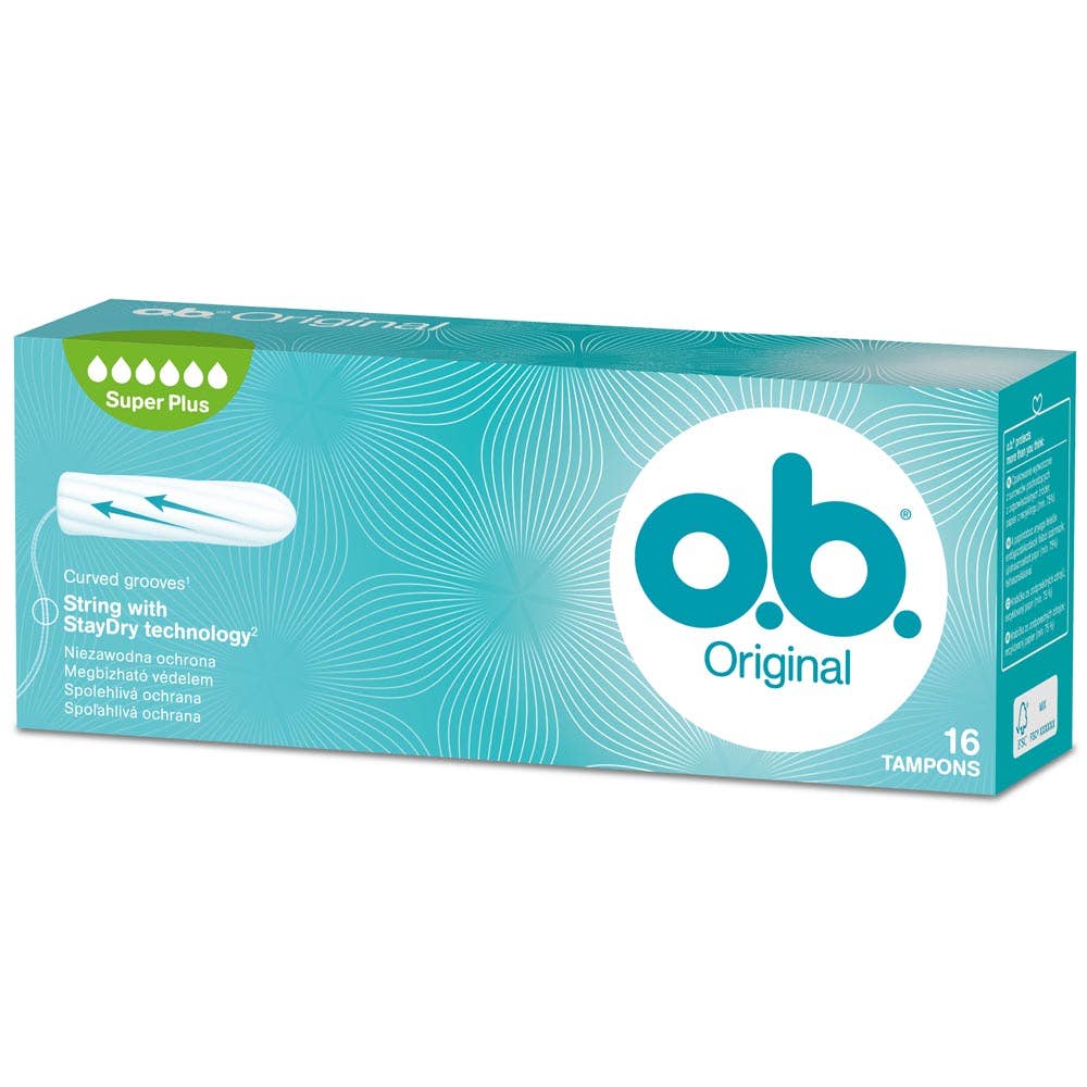 o.b. Original Super Plus tampony 16 ks