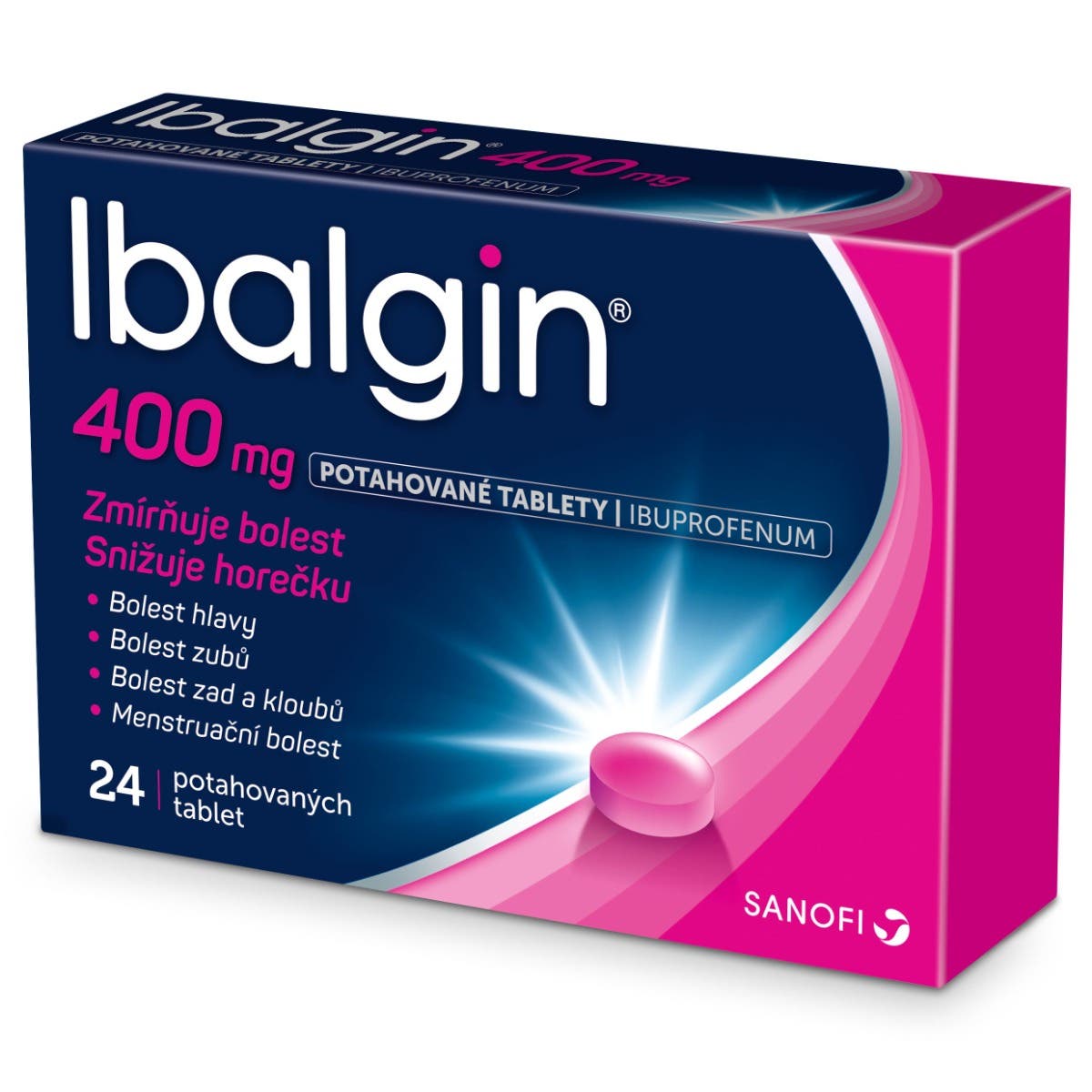 Ibalgin 400mg 24 tablet Obrázek