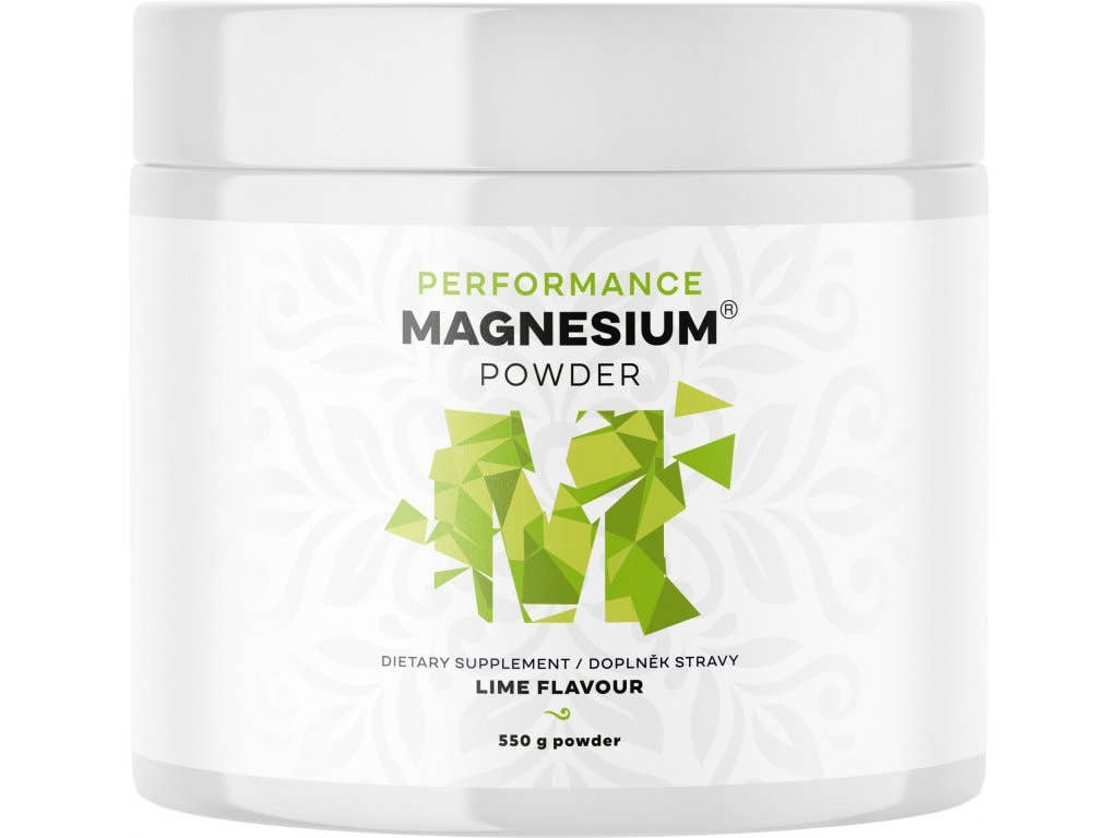 BrainMax Performance Magnesium Powder Pomeranč (hořčík bisglycinát), nová méně sladká verze,  450 g Obrázek