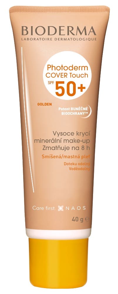 Bioderma Photoderm Cover Touch SPF 50+ odstín Golden 40 g